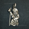 Colgante de plata Apóstol Santiago peregrino