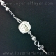 Rosario pulsera de plata de Santiago