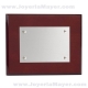 Placa homenaje de plata