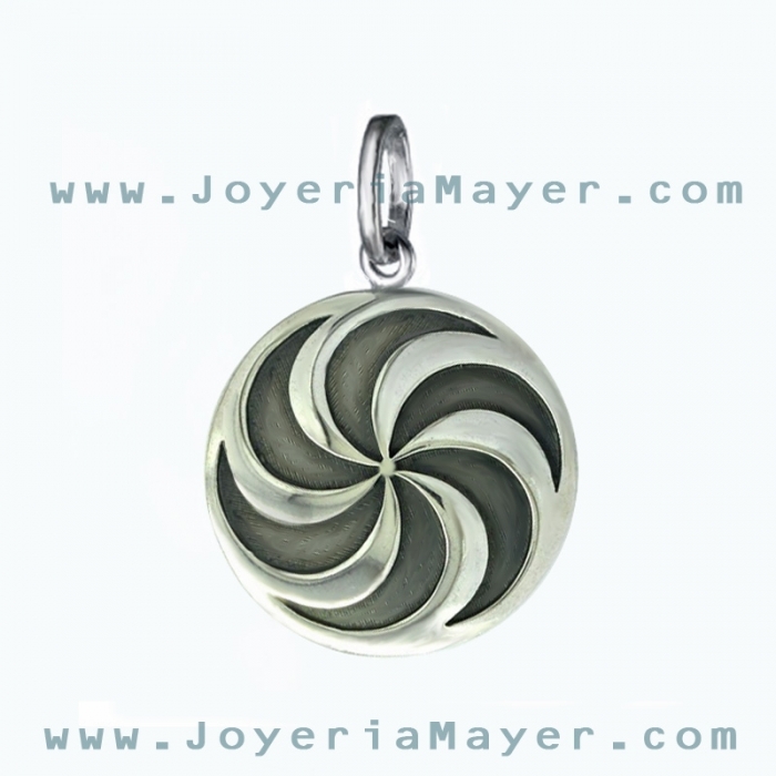 Celtic silver pendant