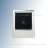 Silver photo frame