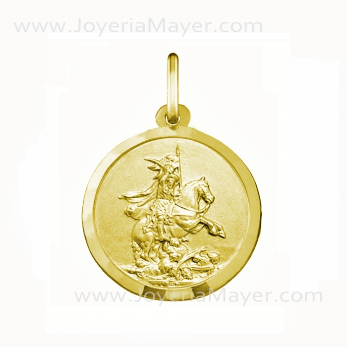 Medal of St. James of fine gold